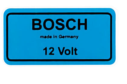 Hochspannungsspule Aufkleber Bosch 12V für VW Klassiker